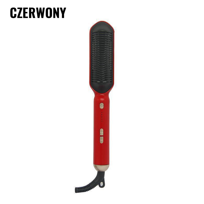 Prosty Grzebień Prostujący Włosy Do Kręconych Włosów/Ionizing Hair Straightening Comb