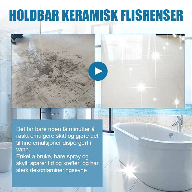 Rensesprøyte For Flisfuger/tile cleaner