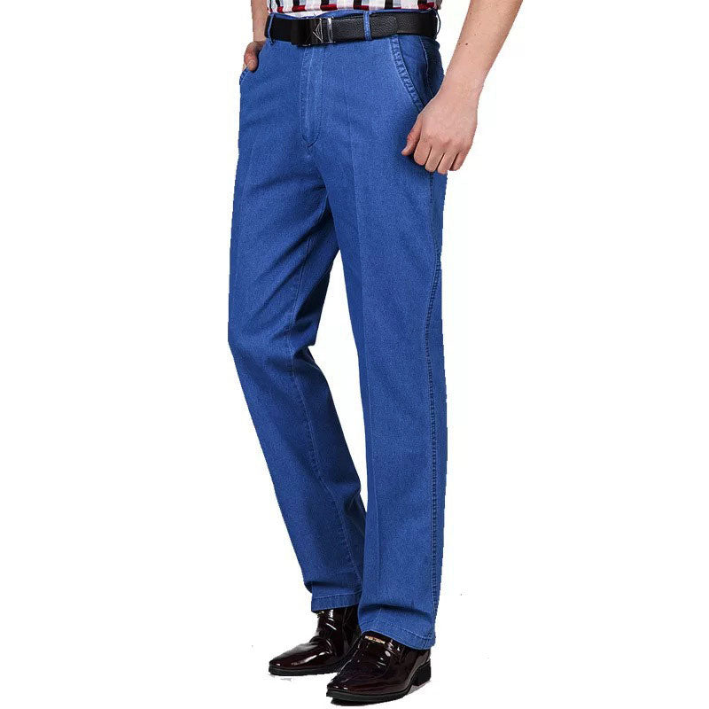 Men's High Waist Jeans