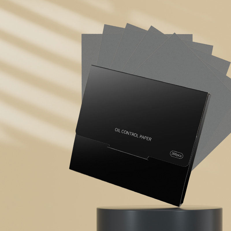 Oil Control Mirror With Powder Puff