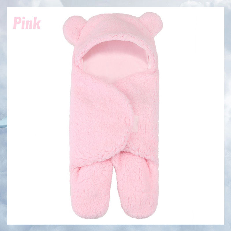 Baby Plush Blanket Sleeping Bag
