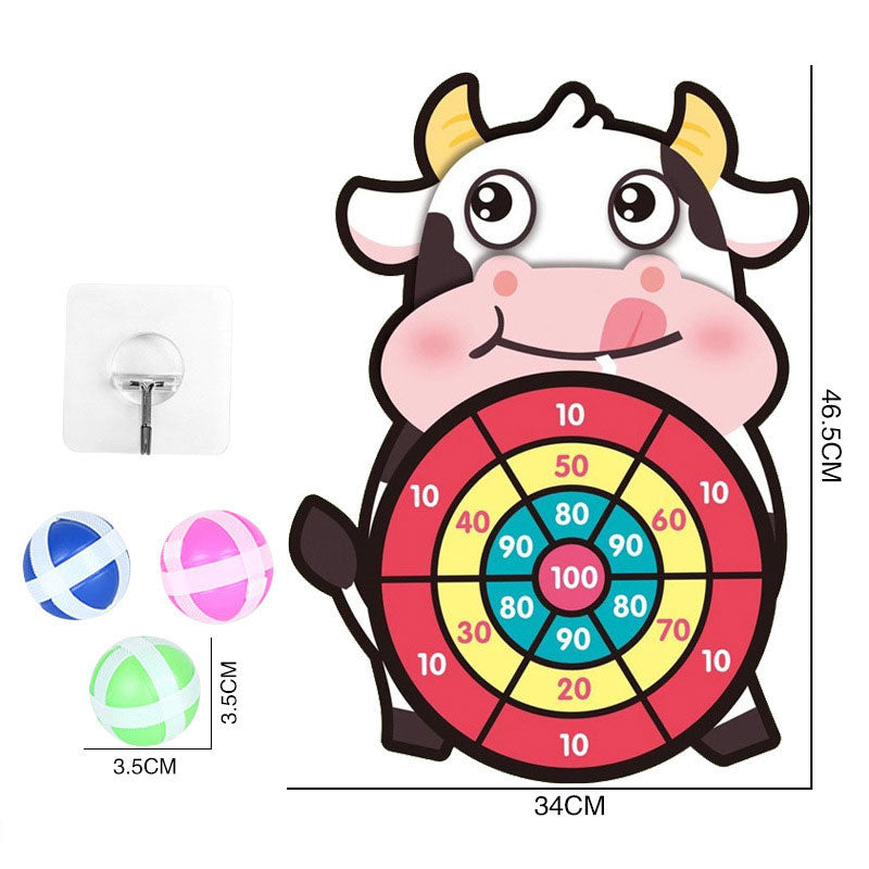 Children'S Dartboard Target Sticky Ball