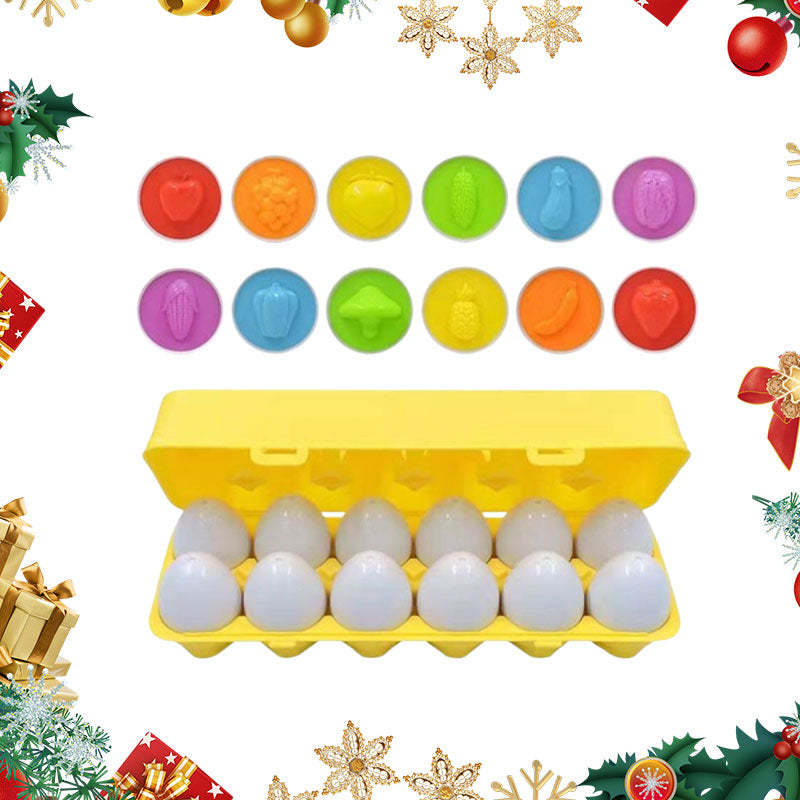 Early Education Matching Egg Twist Egg