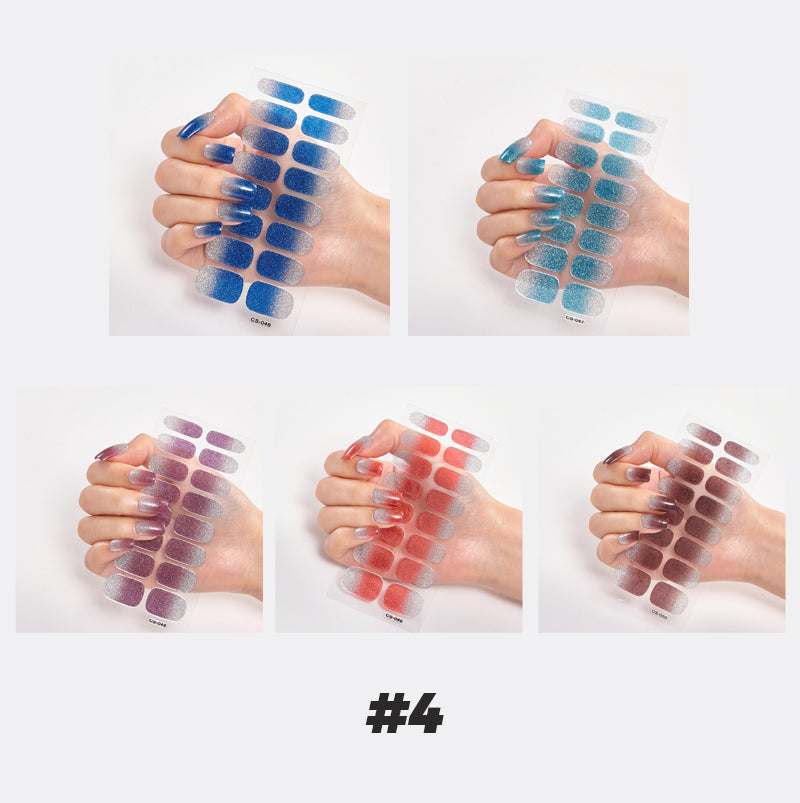 Semi-Cured Gel Nail Patch + UV Lamp