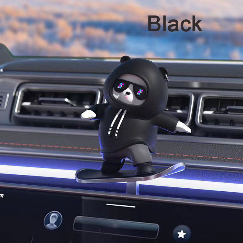 Car Skateboard Bear Ornaments