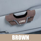 Car Multi-Functional High-Grade Leather Glasses Holder