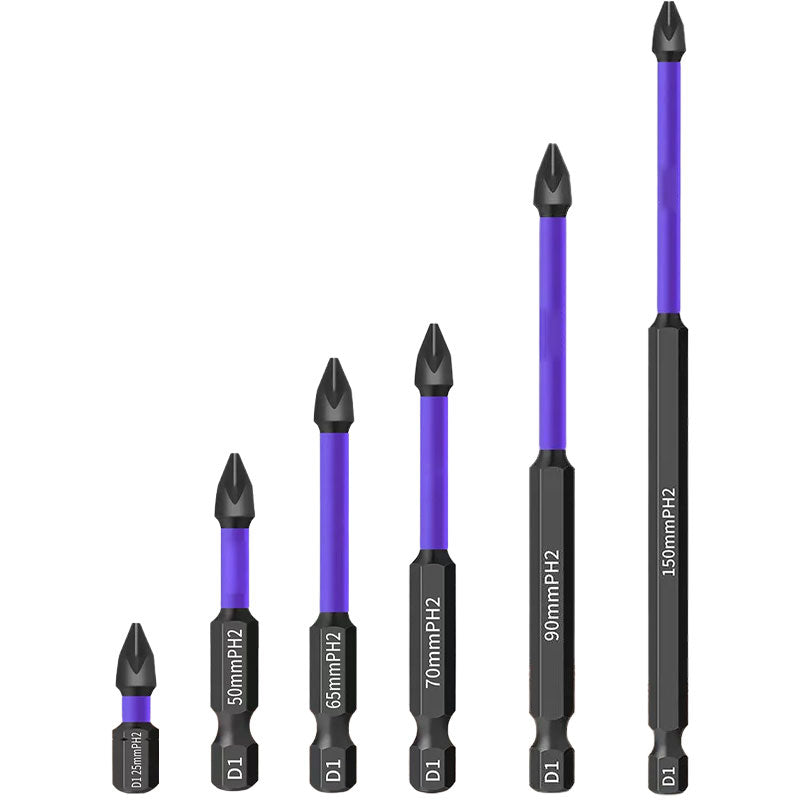 Anti-Shock Strong Magnetic Non-Slip Bit
