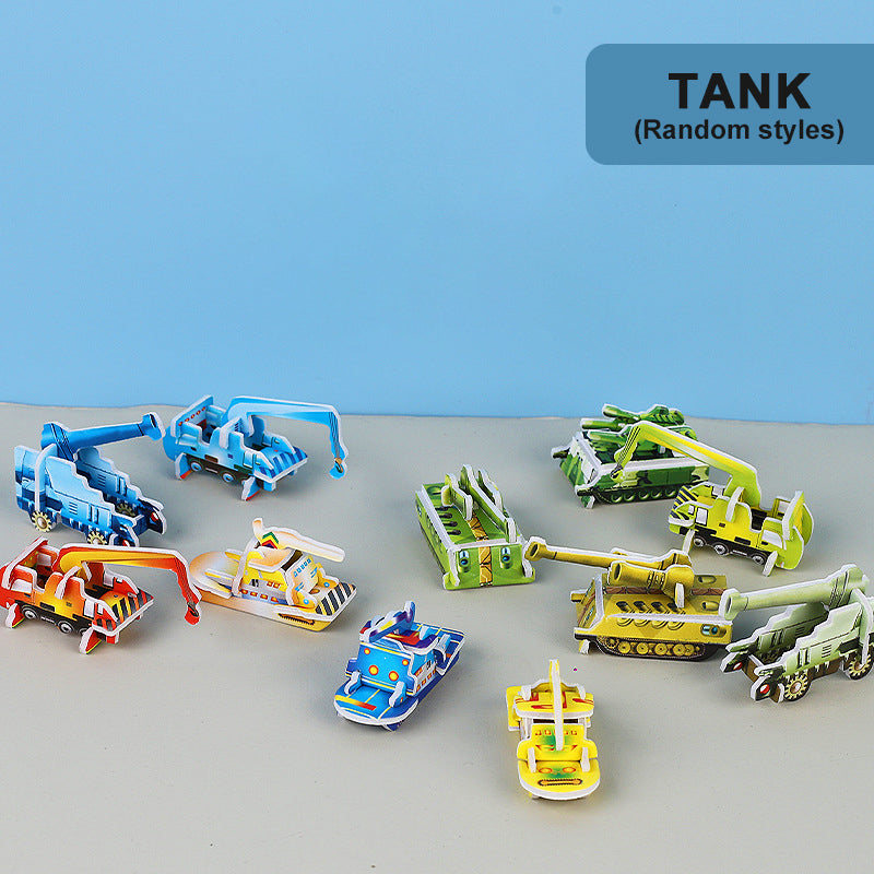 3D Three-Dimensional Small Piece Puzzle（10pcs）