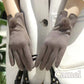 Suede Touchscreen Gloves