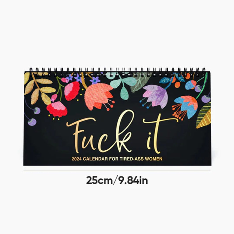 2024 Calendar For Tired-Ass Mom