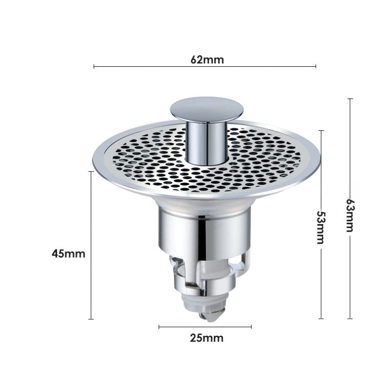 Anti-Odor Pop-Up Drain Plug