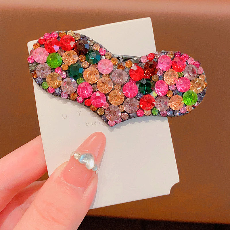 Diamond Heart Broken Hair Clip