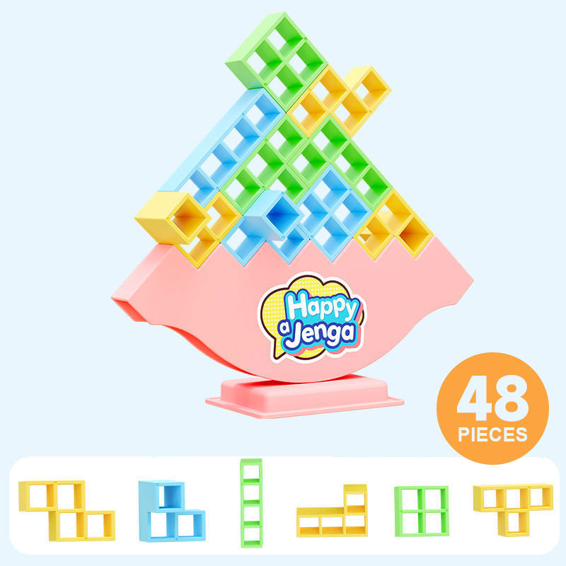 Rocking Jenga Blocks