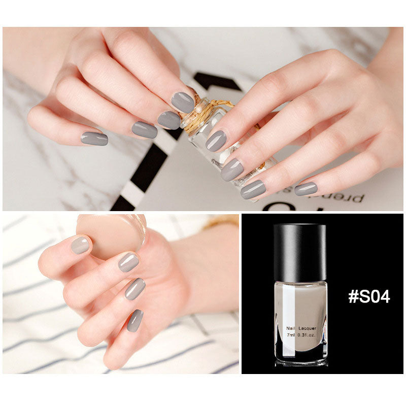 Ny Avtagbar Vannbasert Neglelakk/Removable water-based nail polish