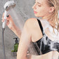 4-modus håndholdt trykkdusjhode med pausebryter/4-Mode Handheld Pressure Shower Head With Pause Switch