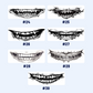 Halloween-Mund-Tattoo-Aufkleber/Halloween Mouth Tattoo Stickers