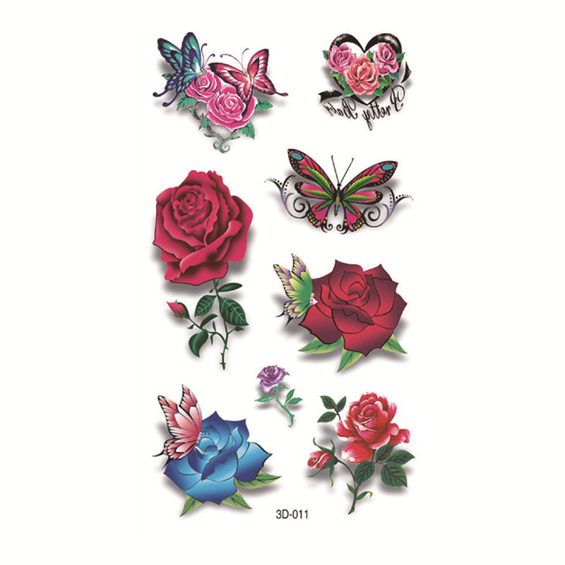 🦋Trendy 3D Tattoo Stickers（10pcs)
