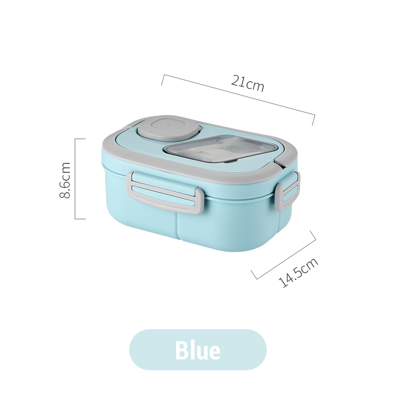 Convenient Double-Layer Insulated Lunch Box