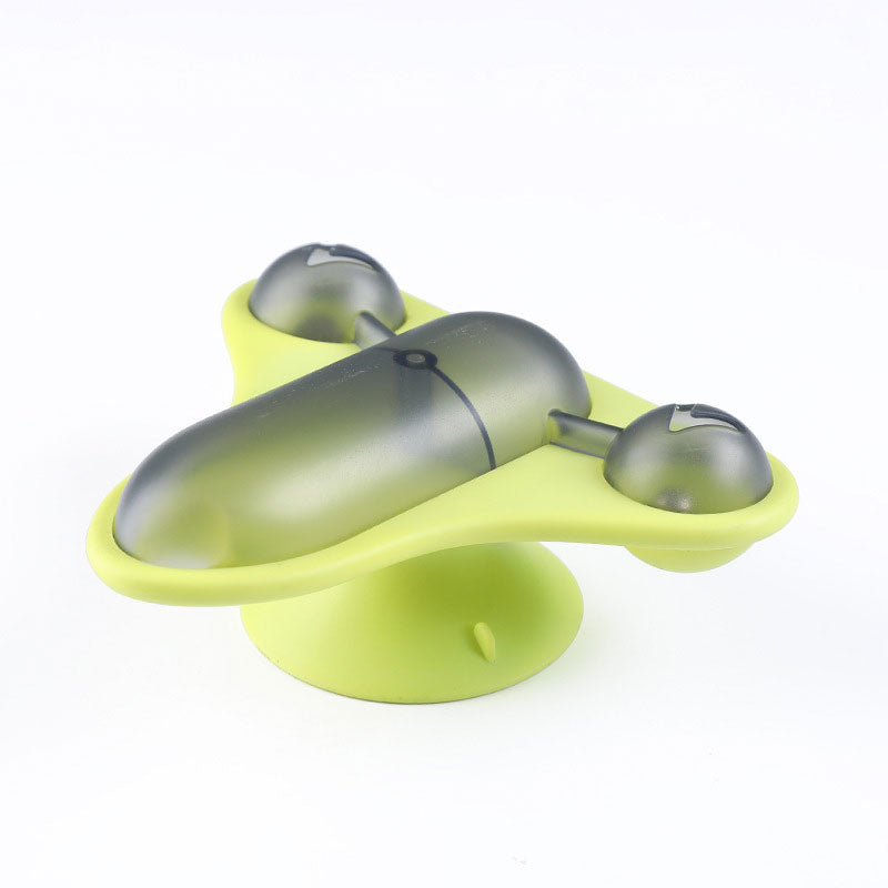 Pet Rotating Airplane Leakage Toy