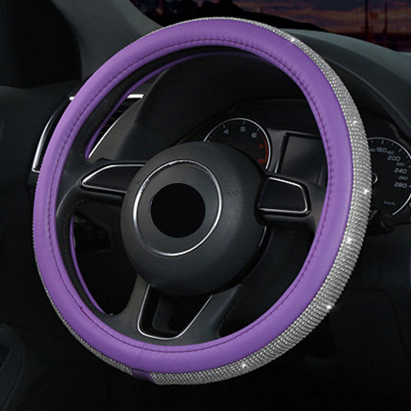 Diamond Car Steering Wheel Cover