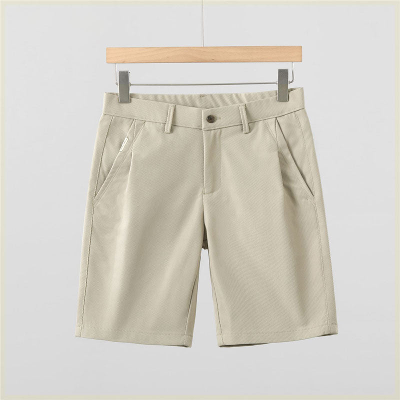 Men'S Straight Suit Shorts