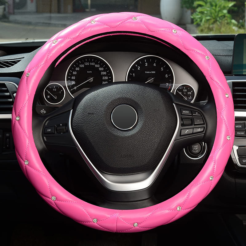 Diamond Car Steering Wheel Cover