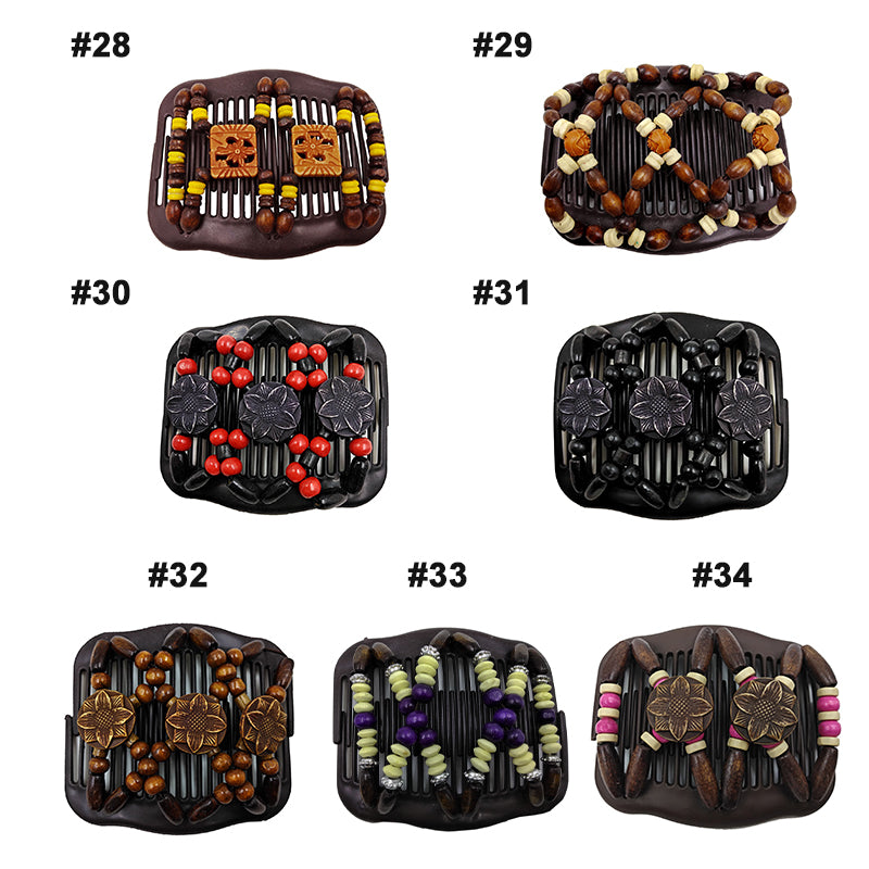 Double Row Elastic Comb