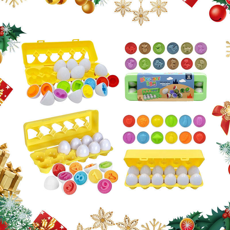 Early Education Matching Egg Twist Egg