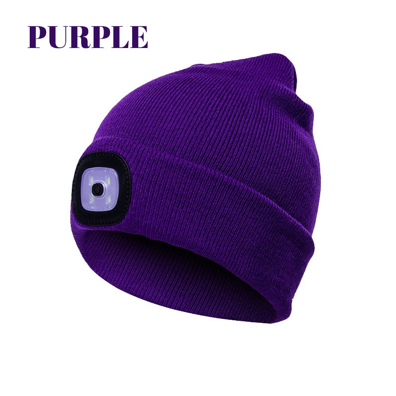 Led Lighting Knitted Hat