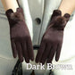 Suede Touchscreen Gloves