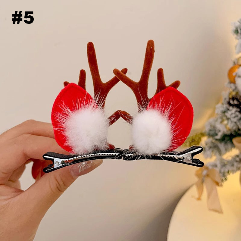 Christmas Antler Hair Clip