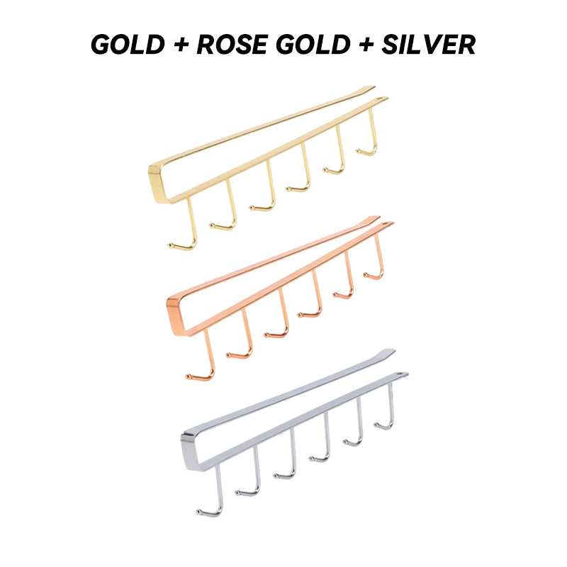 Cabinet Partition Single Row Hooks