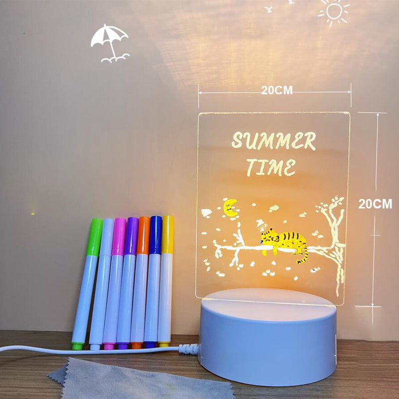 ✨LED Notiztafel mit Farben🎨/✨LED Color Note Board🎨