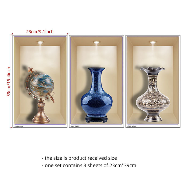 Potted Plant Illustration Decorative Sticker