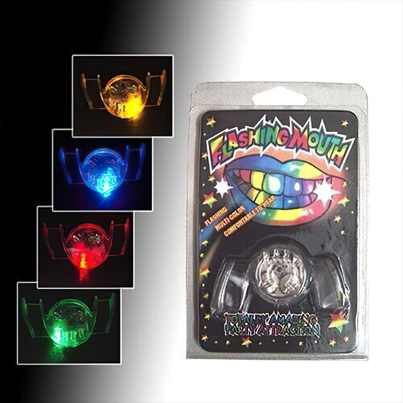 Glitzer-LED-Halloween-Glitzer-Mundbedeckung