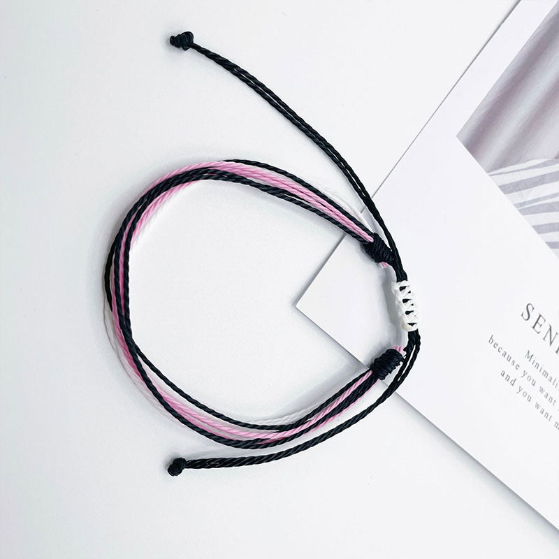 Wax Thread Handwoven Bracelet