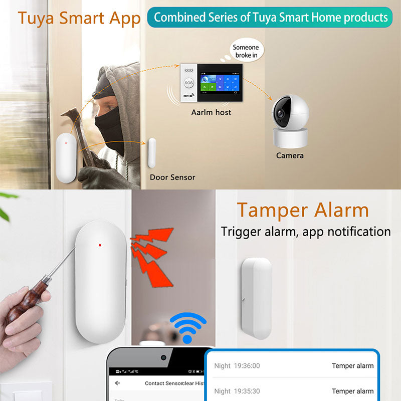 Wifi Tuya Smart Door And Window Detector