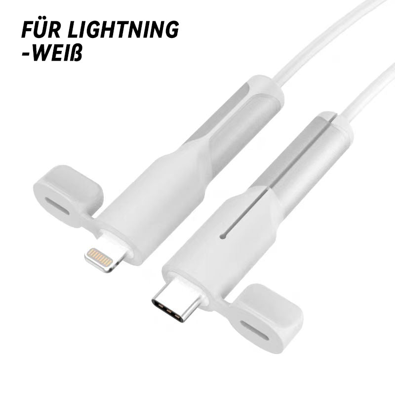 Schutzhülle für Datenkabel aus Silikon/Data line protection