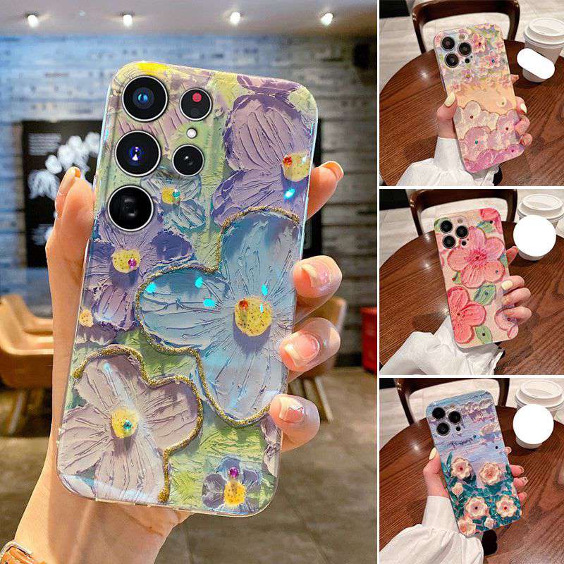 Blu-ray Epoxy Drilling Mobile Phone Case