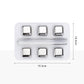 Stainless Steel Ice Cubes