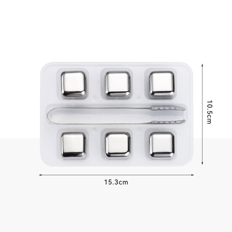 Stainless Steel Ice Cubes
