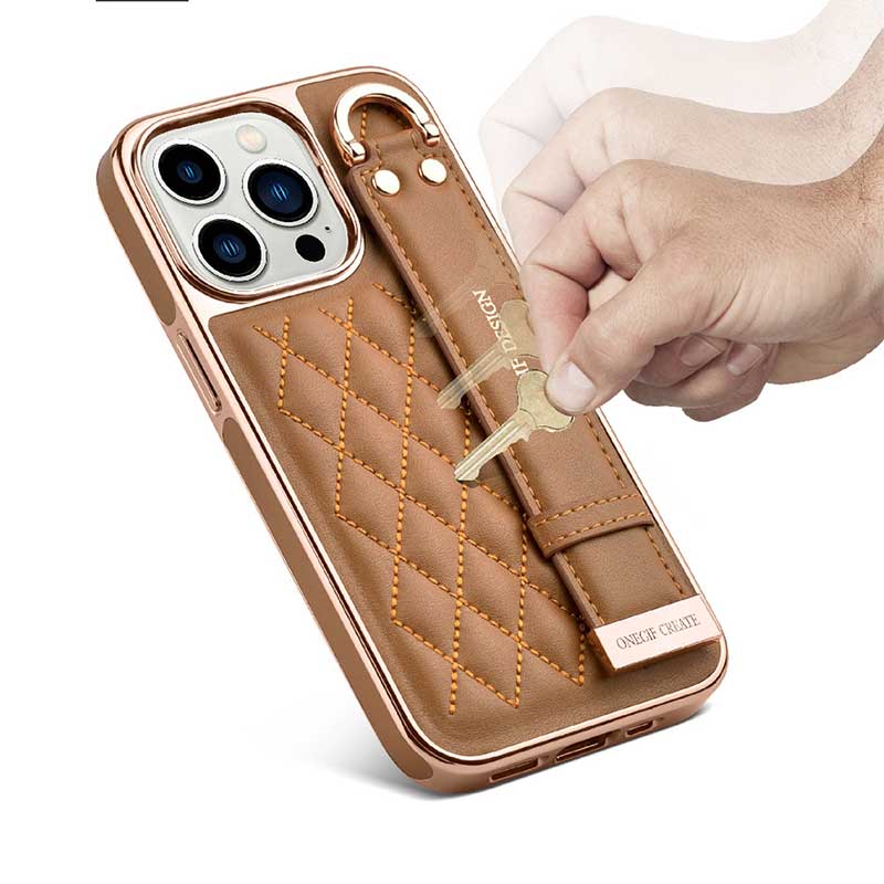 ✨Leather Wristband Phone Case