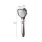 4-modus håndholdt trykkdusjhode med pausebryter/4-Mode Handheld Pressure Shower Head With Pause Switch