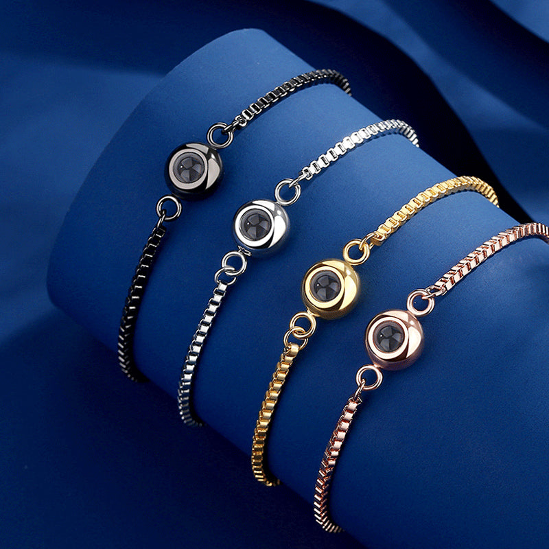 Eternity's Bliss Photo Bracelet