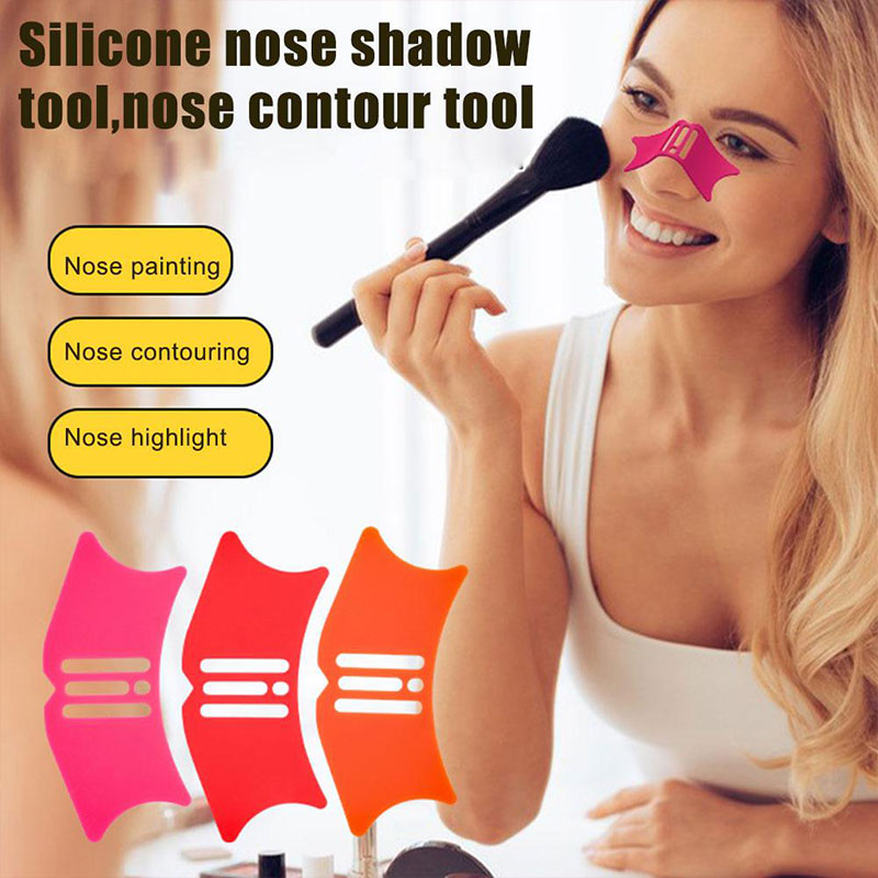 Silicone Eye Makeup Nose Shadow Auxiliary