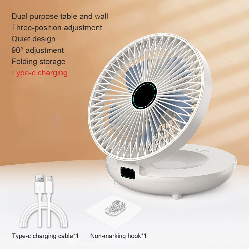 Small Desktop Silent Electric Fan