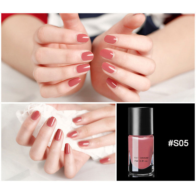 Ny Avtagbar Vannbasert Neglelakk/Removable water-based nail polish