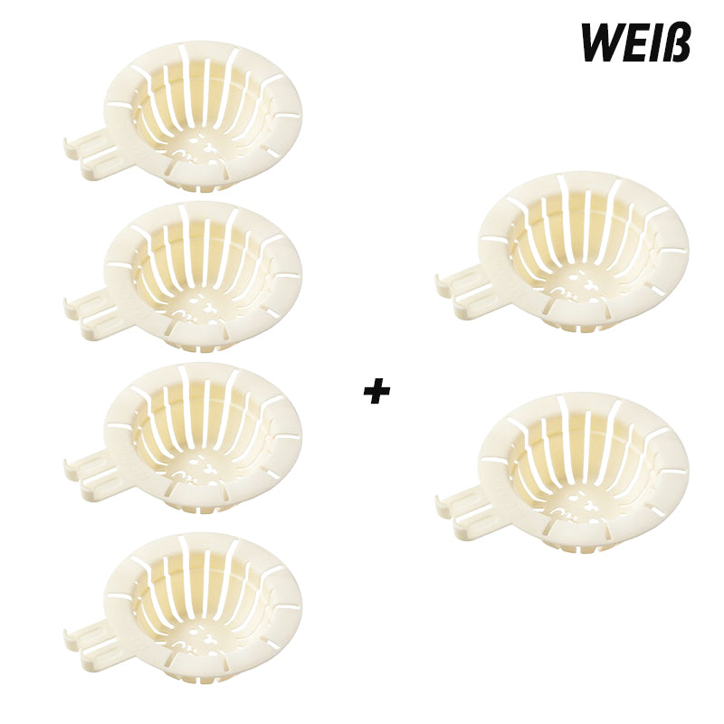 Anhebbarer Spülbecken-Siebkorb mit Hasenohren/kitchen sink strainer basket