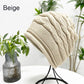 Pleated Hem Knitted Cold Hat