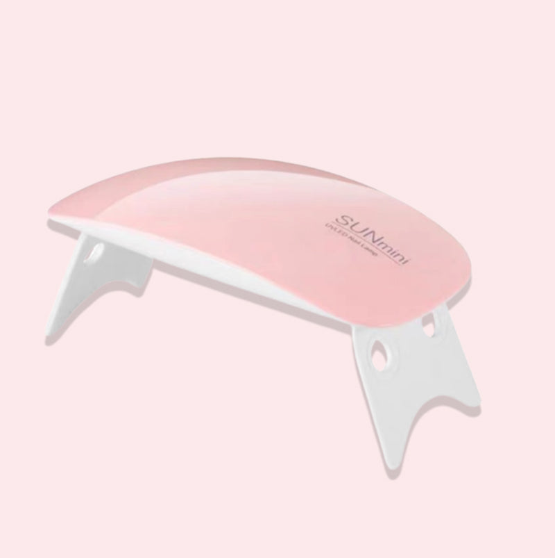 Semi-Cured Gel Nail Patch + UV Lamp